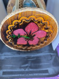 Hibiscus pendant