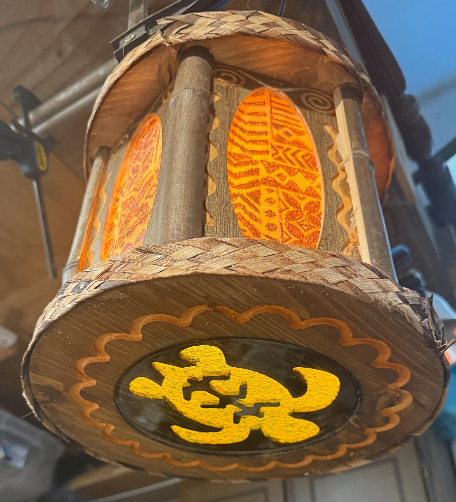 Turtle Bottom pendant