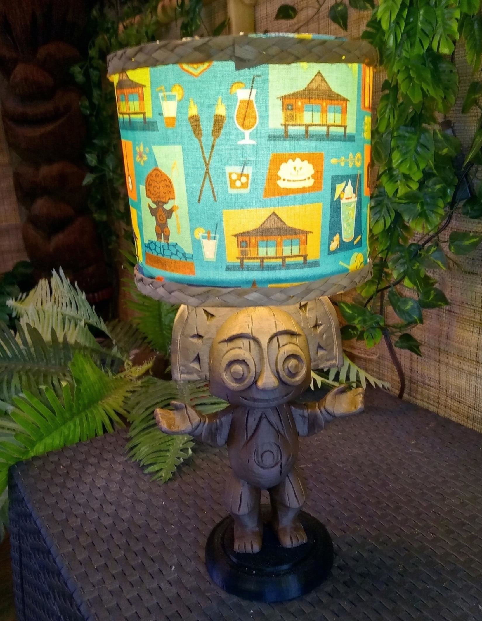 Polynesian Myth lamp